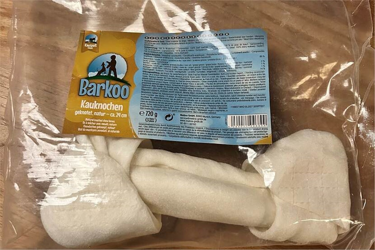 Warning Issued on Dog Chews Linked to Illness